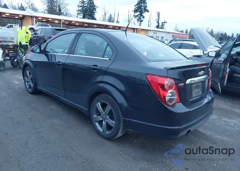 2014 Chevrolet Sonic Rs Auto from USA, damaged, VIN 1G1JG5SB6E4207545